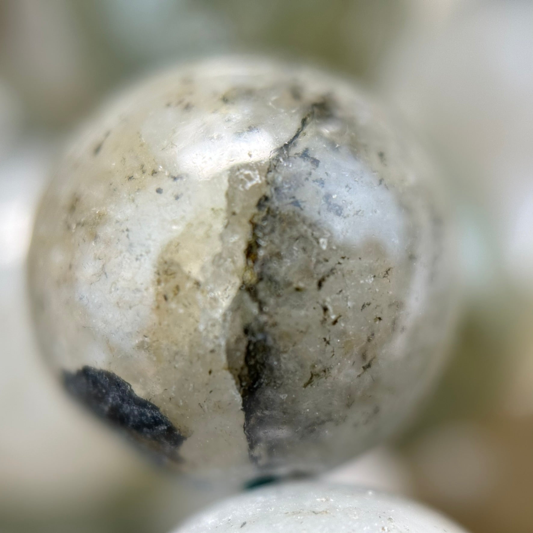 Chlorite Quartz Polished Round Beads image 8
