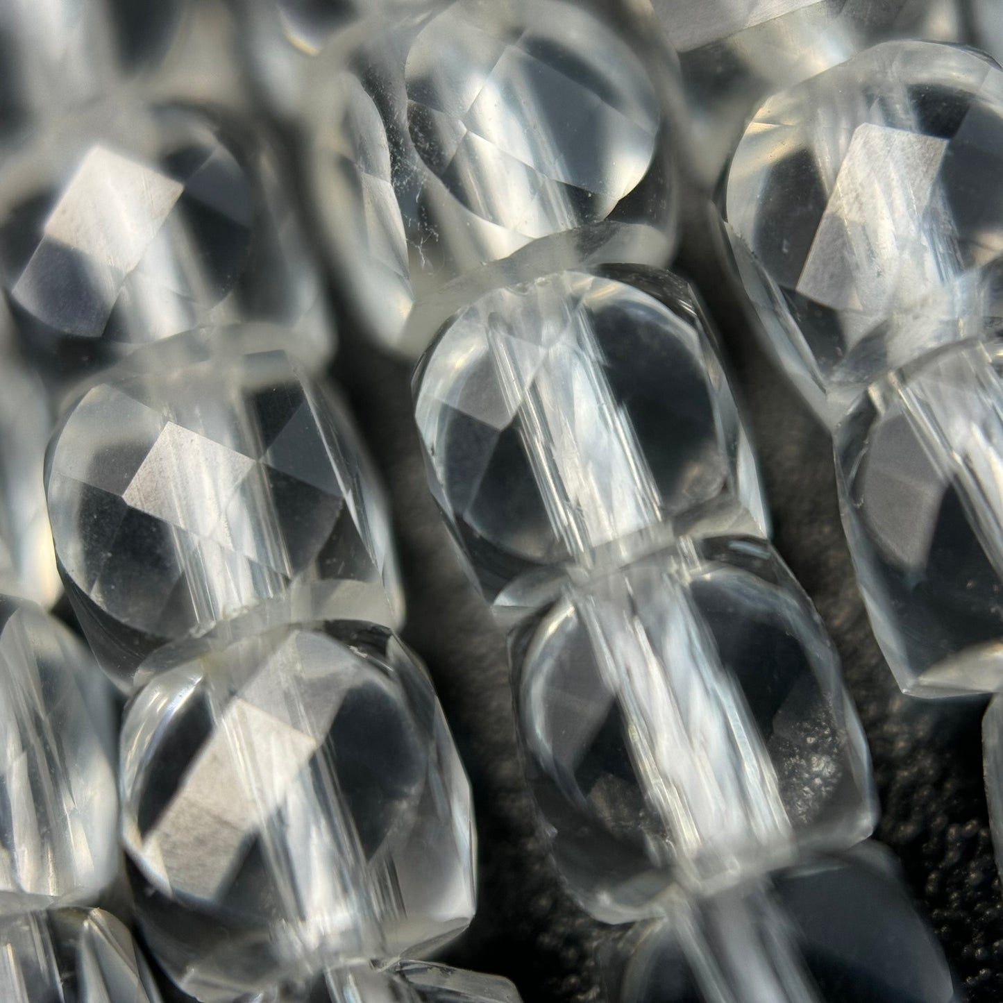 Clear Quartz Square Beads image 5