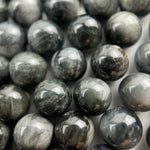 Hawk's Eye Polished  Round Beads image 1