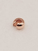 Crimp Covers | 925 Sterling Silver | Available in 3 colours image 3