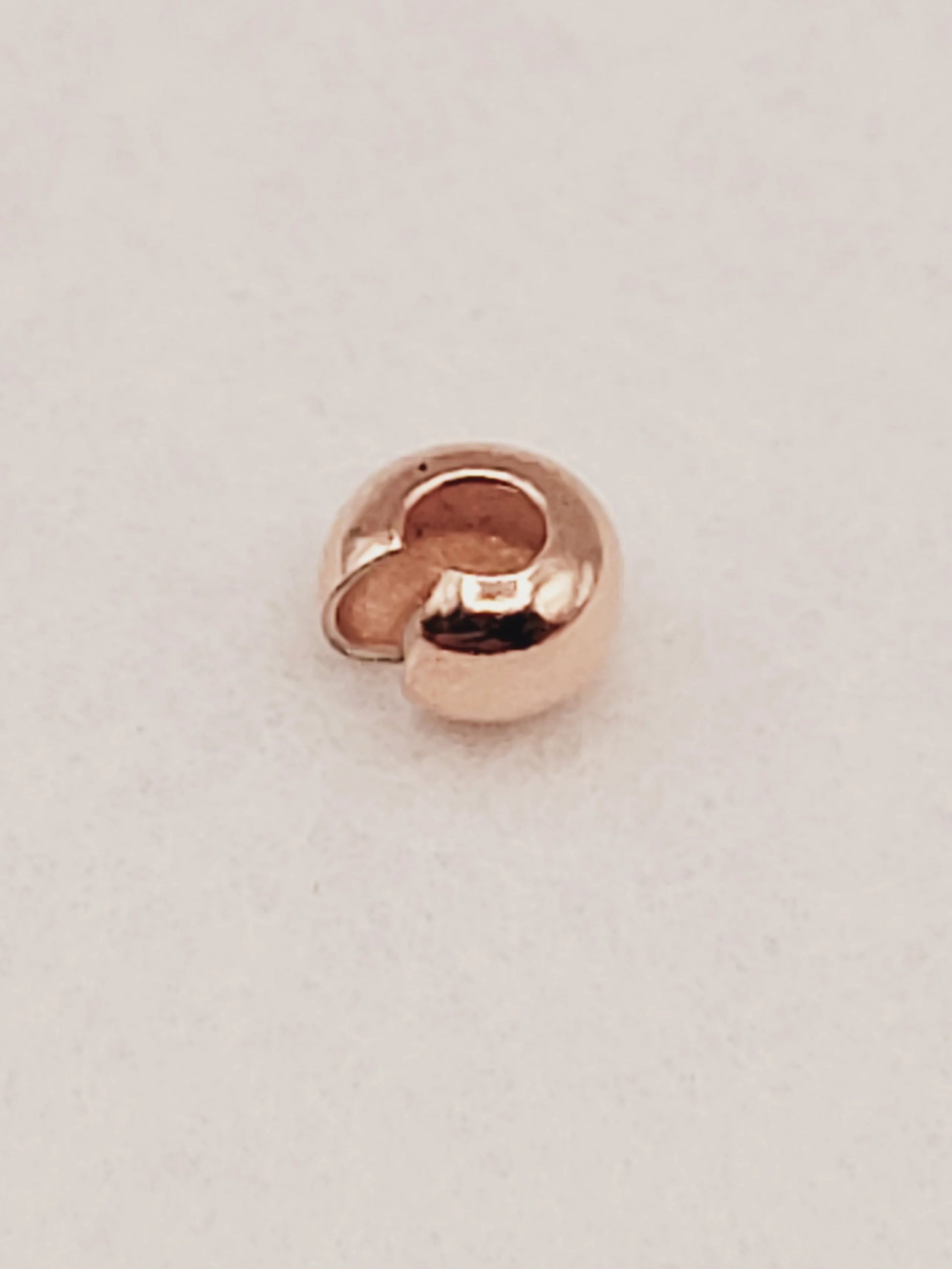 Crimp Covers | 925 Sterling Silver | Available in 3 colours image 3