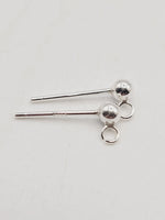 3mm Stud Earrings | (4 colours) image 2