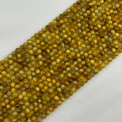Golden Tiger's Eye Polished Round Beads image 8