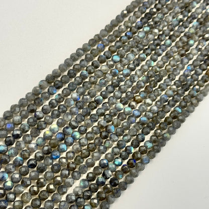 Labradorite Faceted Round Beads image 2