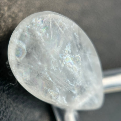 Rainbow Moonstone Faceted Pear Shape Beads image 8