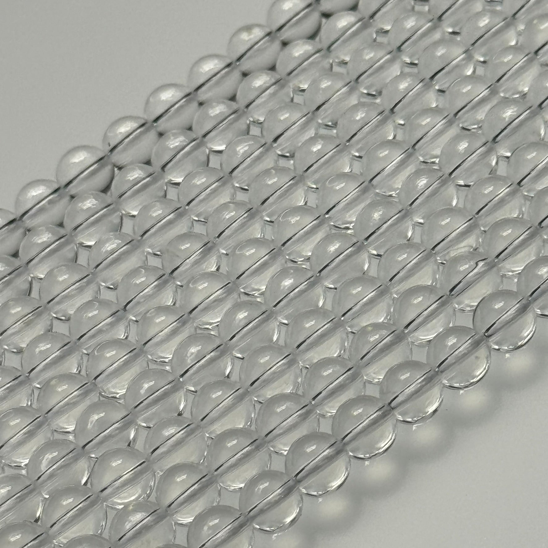 Clear Quartz Polished  Round Beads image 7