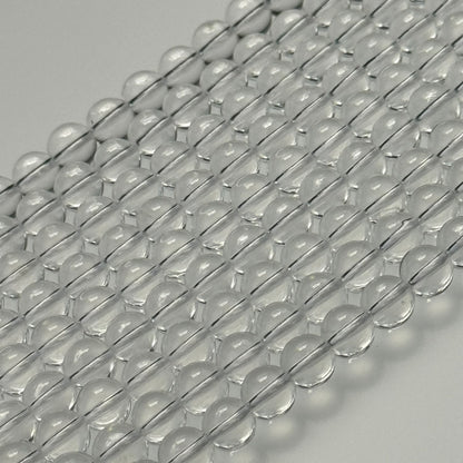 Clear Quartz Polished  Round Beads image 7