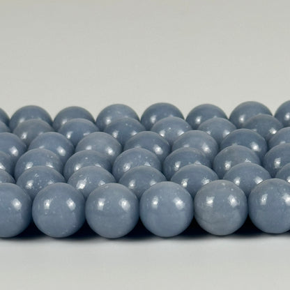 Angelite Polished Round Beads image 3