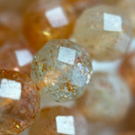 Sunstone Faceted Round Beads (Color B) image 2