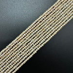 White and Peach Pearl  3.5x2.5mm - Perfect for Jewellery Crafting image 5