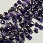 Amethyst Faceted Pear Shape Beads image 8