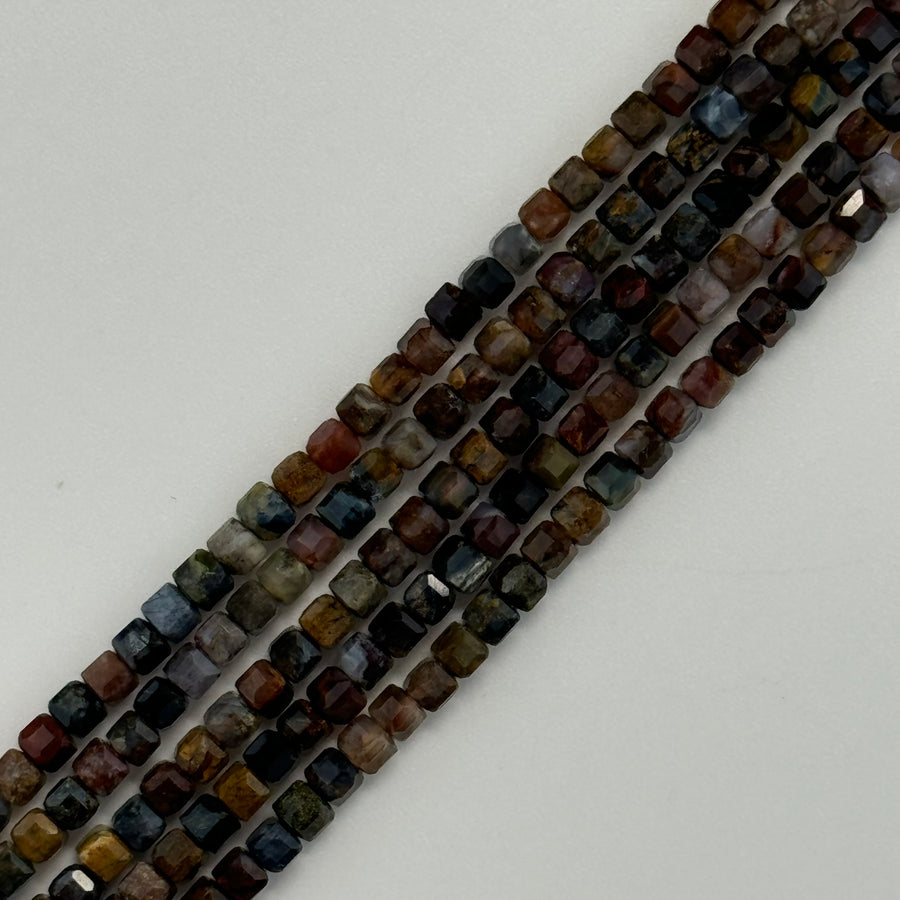 Pietersite Square Beads image 0