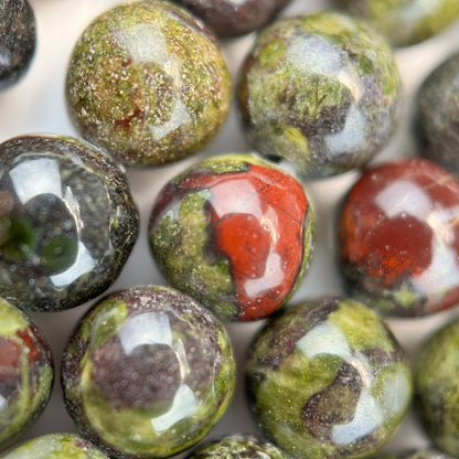 Dragon's Bloodstone Polished Round Beads image 5