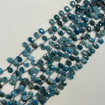 Apatite Faceted Pear Shape Beads image 9