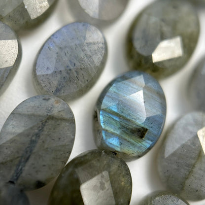 Labradorite Faceted Oval Beads (A) image 6