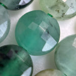 Diopside Lentil Faceted Beads image 5