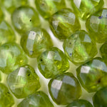 Peridot Square Beads image 4