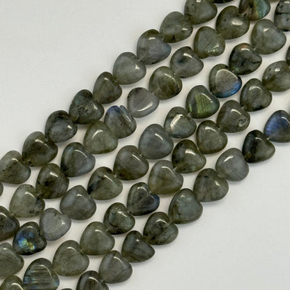 Labradorite Heart Beads image 6