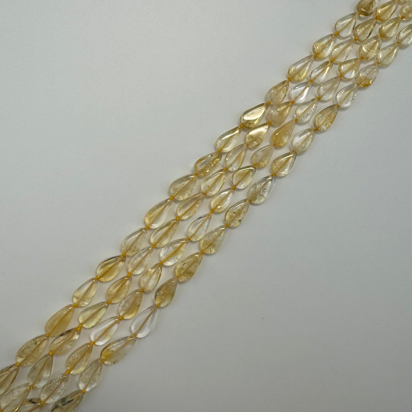 Citrine Pear Shape Beads image 7