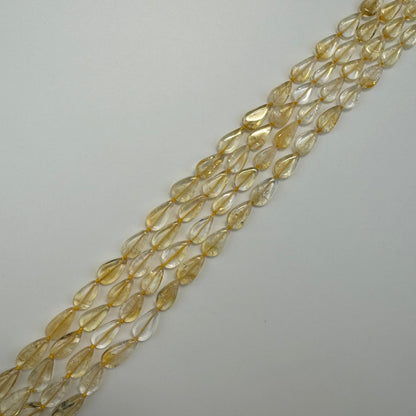 Citrine Pear Shape Beads image 7