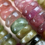 Tourmaline Rondelle Polished Beads image 4