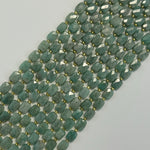 Amazonite AA Quality Rectangular Faceted Cushion Cut Gemstone Beads image 4