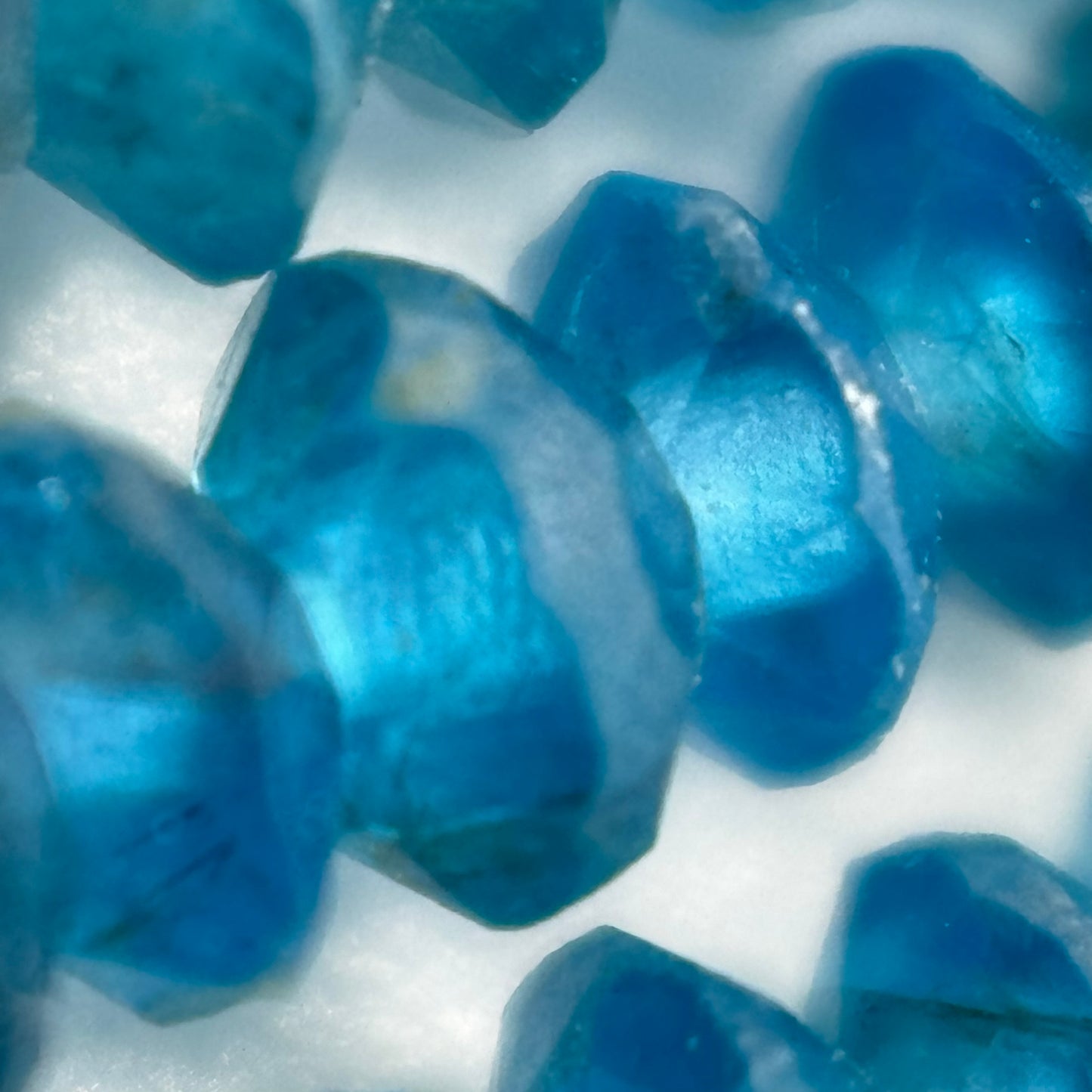 Blue Apatite Space Ship Beads image 2