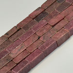 Rhodonite Rectangular Beads image 3