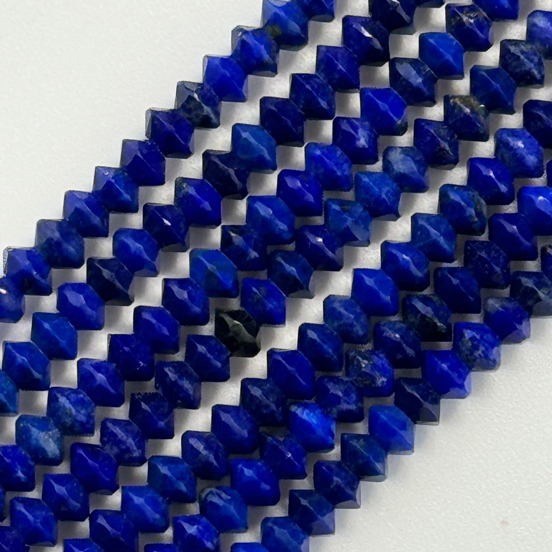 Lapis Lazuli Space Ship Beads image 0
