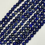 Lapis Lazuli Polished Round Beads image 1