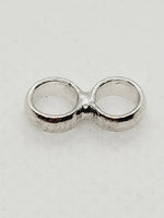 Figure 8 Jump Rings | 925 Sterling Silver (pack of 10) image 3