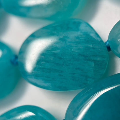 Amazonite Freeform Gemstone Beads - AA Quality image 2