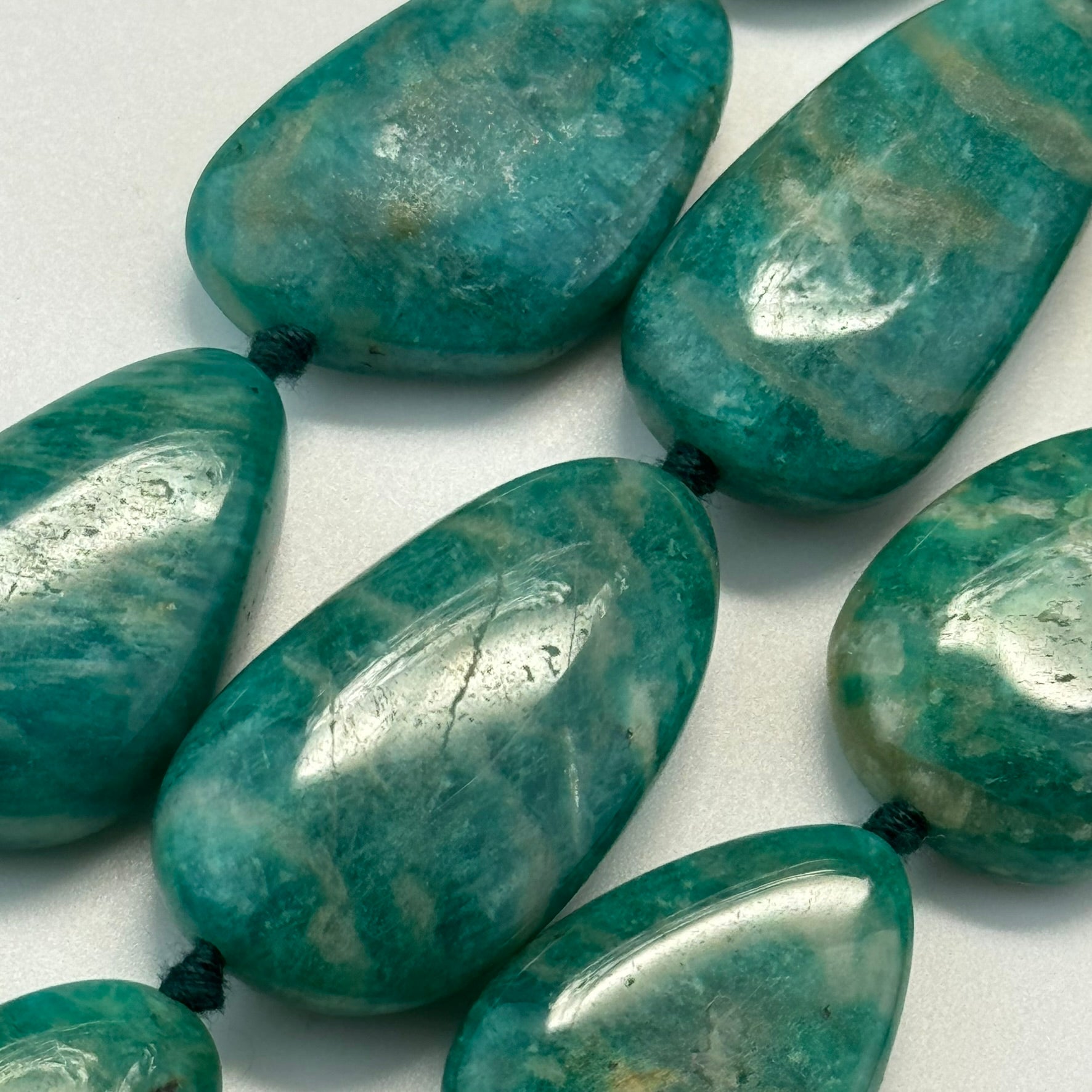 Brazilian Amazonite AAAA Freeform Gemstone Beads image 7