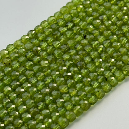 Peridot Square Beads image 5