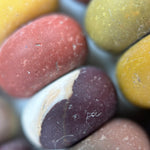 Mookaite Frosted Rondelle  Beads image 4