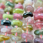 Mixed Tourmaline Polished Blade Beads image 6