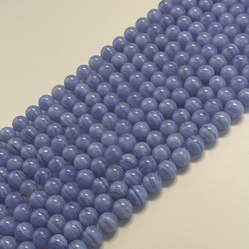Polished Smooth Round Gemstone Beads