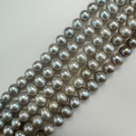 Assorted Color Pearl  6.5x7.5mm (Gray, Peach, Pink and White) image 2