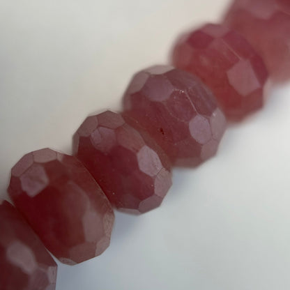 High Quality Faceted Rondelle Beads image 11