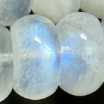 Moonstone AAA Rondelle Polished Beads image 1