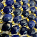 Sodalite AA Faceted Barrel 8 Beads image 3