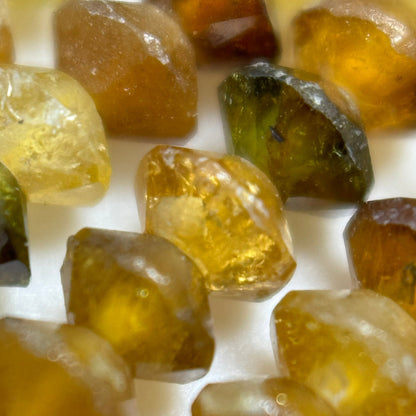 Yellow Tourmaline Space Ship Beads image 8