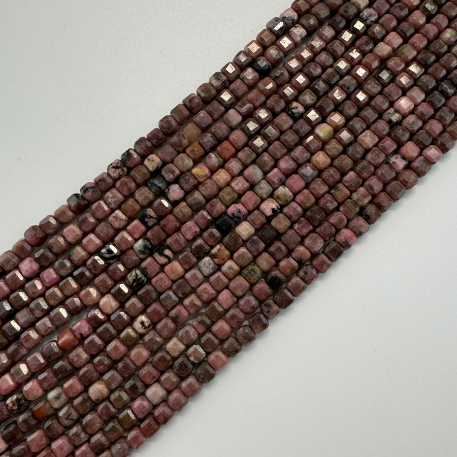 Rhodonite Square Beads image 0