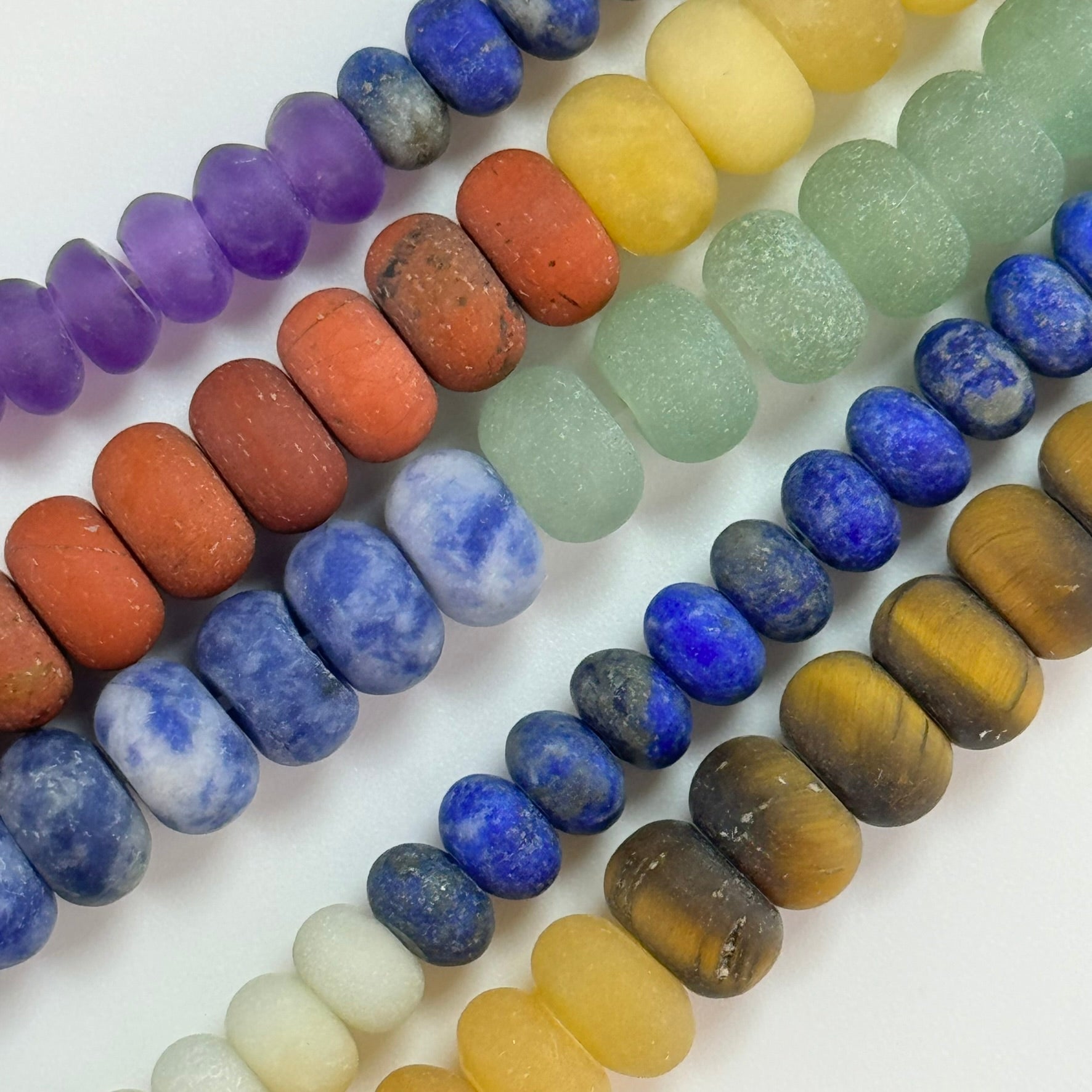 Chakra Rondelle Beads image 2