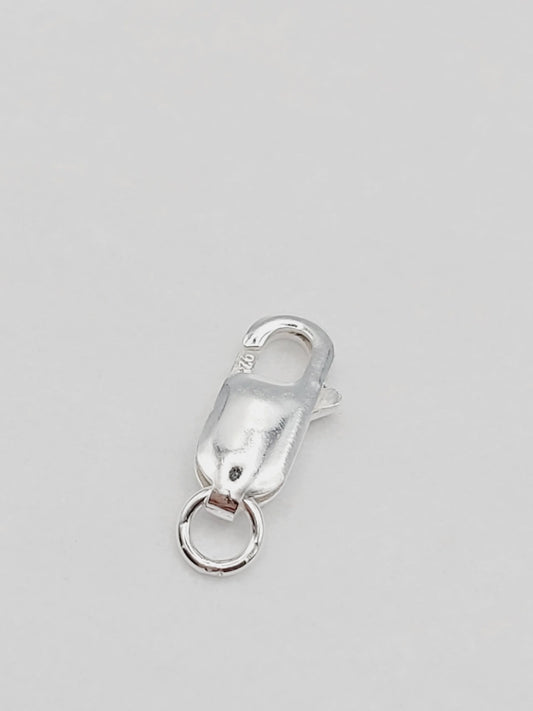 Oblong Lobster Clasp | 925 Sterling Silver (2 sizes) image 0