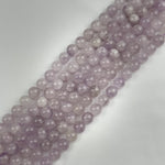 Lavendar Amethyst Polished Round Beads image 2