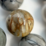 Picasso Jasper Polished Round Beads image 1