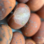 Red Jasper Frosted Rondelle Beads image 3