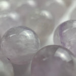 Lavendar Amethyst Polished Round Beads image 6
