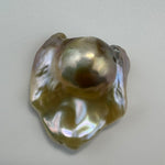 Souffle Pink & Golden Freshwater Pearl (AAA Quality) image 4